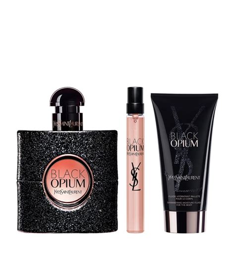 ysl black opium 90ml set|black opium perfume offers boots.